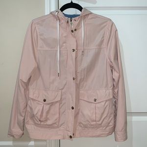Light pink zip-up jacket